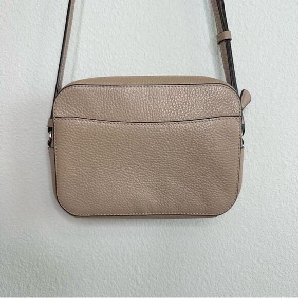 Coach Taupe Leather Crossbody Bag - Picture 2 of 7